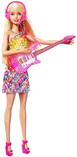 Super precio mínimo en la muñeca Barbie con guitarra y accesorios de música, para niños a partir de los 3 años