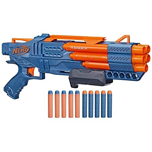 Super precio para este lanzador de dardos Nerf Elite 2.0 con 5 cañones y portadardos integrado