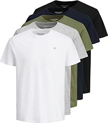 Super precio para este pack de camisetas básicas Jack Jones
