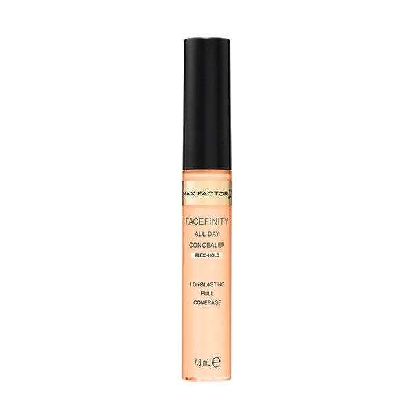 Y para hacerte un buen makeup no te puede faltar, esta maravilla de corrector de ojeras Max Factor Face Finity All Day