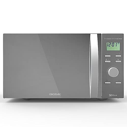 ¡Increíble oferta! Microondas Cecotec con grill y diseño frontal de espejo, ¡ahora a un precio inigualable!