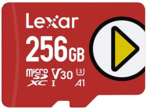 ¡No te quedes sin espacio! Tarjeta de memoria Lexar Play microSD de 256GB al mejor precio.