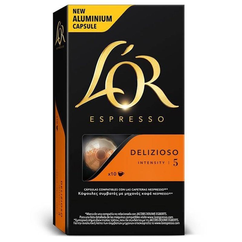Ahorra tiempo y dinero con el irresistible pack de cápsulas de aluminio L’OR Delizioso