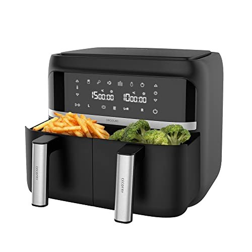¡Ahorra con esta increíble freidora de aire dual de Cecotec!