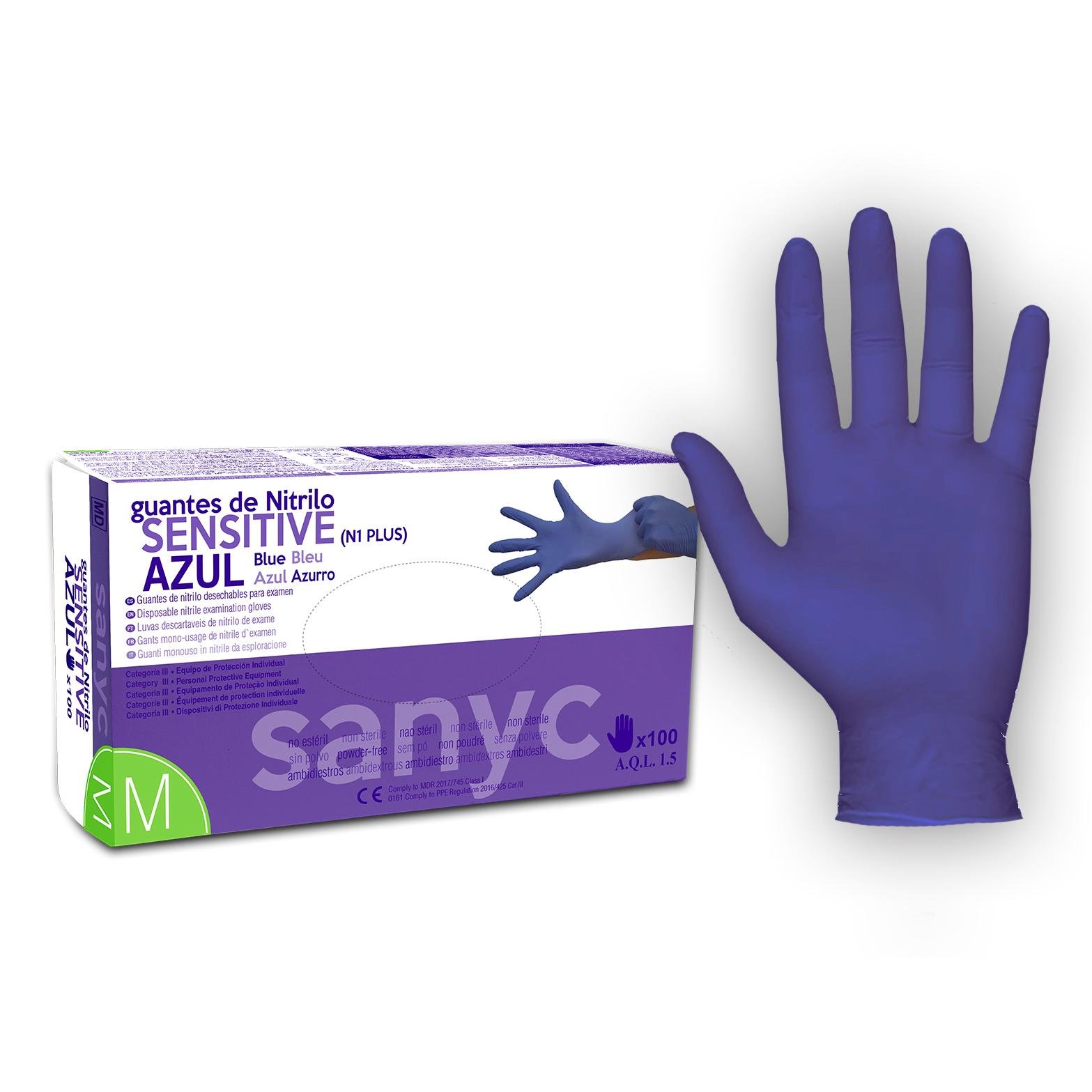 ¡Aprovecha esta oferta única en guantes de nitrilo! Ahorra con el especial de 100 unidades en diferentes tallas