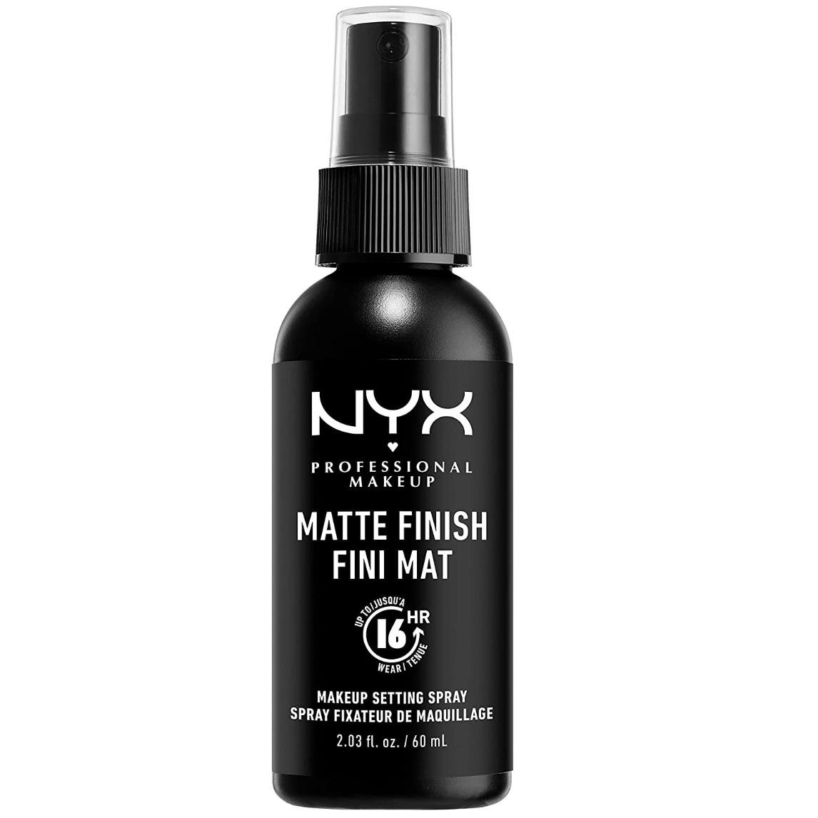 Consigue el secreto para un maquillaje impecable con el spray fijador mate de NYX Profesional a un precio irresistible