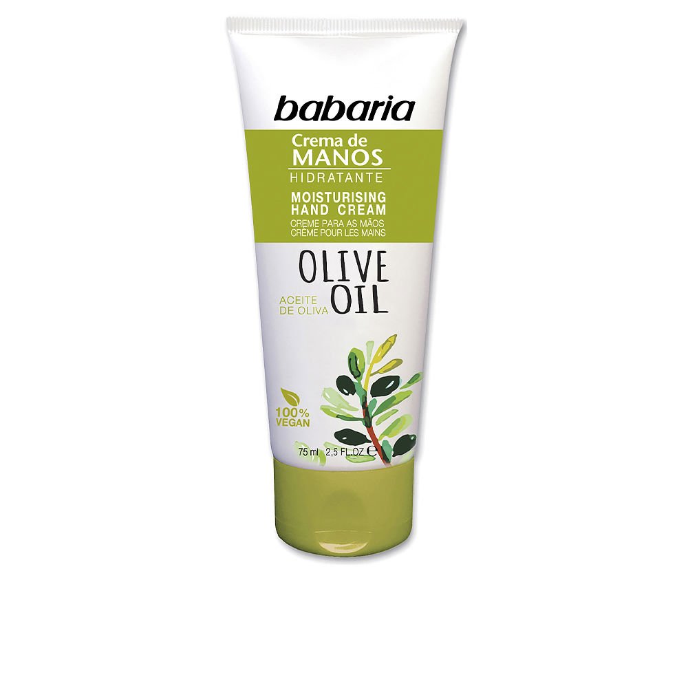 ¡Hidratación y suavidad garantizada para tus manos con la crema de manos Babaria aceite de oliva!