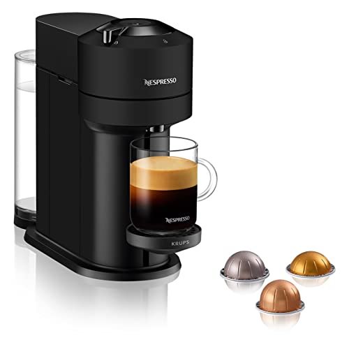 ¡Increíble oferta! Cafetera Nespresso Vertuo Next en negro mate con 5 tamaños de café, ¡ahora solo 89,97€!