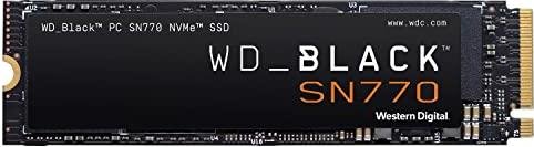 ¡Aumenta tu rendimiento gaming con un descuento único en el módulo de memoria WD Black SN770 de 1TB SSD!