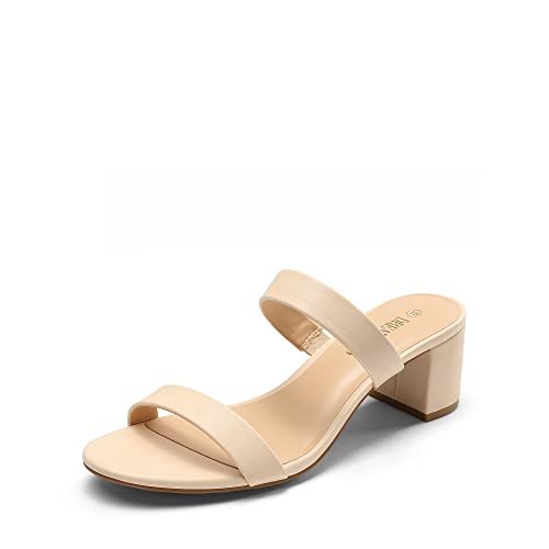 ¡Aprovecha el cupón y renueva tu estilo con estas sandalias de tacón ancho y punta redonda!