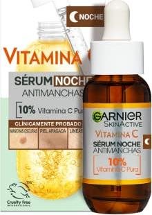 ¡Renueva tu piel mientras duermes con el Sérum de Noche Antimanchas de Garnier!