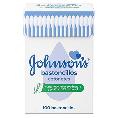 ¡No te quedes sin ellos! Ahorra con este descuento en caja de 100 bastoncillos de oídos Johnsons Baby