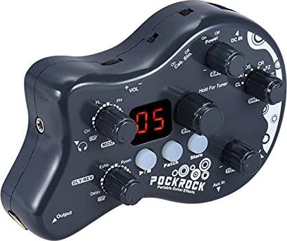 ¡Ahorra ahora en el procesador multiefectos para guitarra con efectos versátiles y afinación mejorada!
