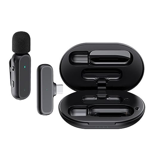 ¡Aprovecha ahora el increíble descuento en el mini micrófono inalámbrico con clip y estuche de carga!