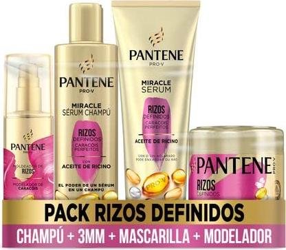 ¡Cabello rizado perfecto con el pack Pantene Rizos Definidos a precio único!