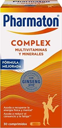 Ahorra un 30% en el multivitamínico Pharmaton Complex con Ginseng para potenciar tu vitalidad