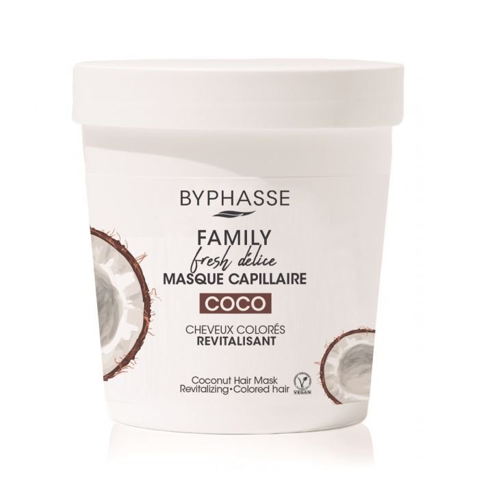 ¡Ahorra un 50% en la mascarilla de peluquería Byphasse Fresh Délice Coco solo por hoy!