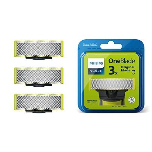 ¡Ahorra con el 20% de descuento en las cuchillas Philips OneBlade 3 de acero inoxidable!
