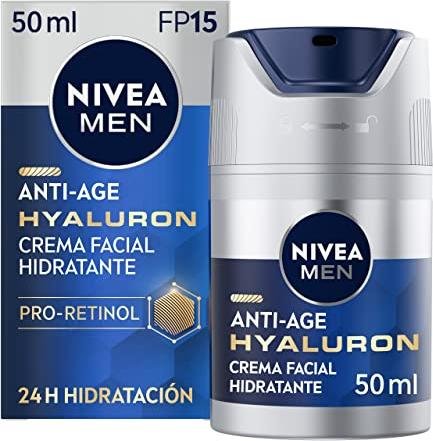 ¡Renueva tu piel con el mejor descuento en Nivea Men Hyaluron!