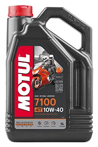 ¡Ahorra un 50% en la garrafa de 4L del aclamado aceite de moto Motul 7100 4T 10W40!