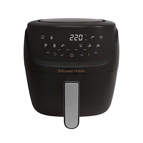 ¡Ahorra tiempo y dinero con esta freidora de aire de 4L con 10 modos de cocinado y pantalla LED!