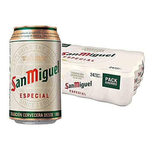 ¡Ahorra al máximo en tu cerveza favorita! ¡Pack de 24 latas de San Miguel Especial a precios irresistibles!