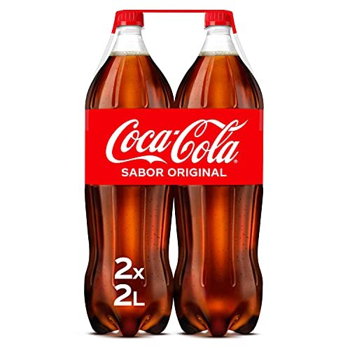 ¡Ahorra tiempo y dinero! Pide ahora este pack de 2 botellas de Coca Cola de 2L, ¡más barato que en el súper y sin cargar peso!