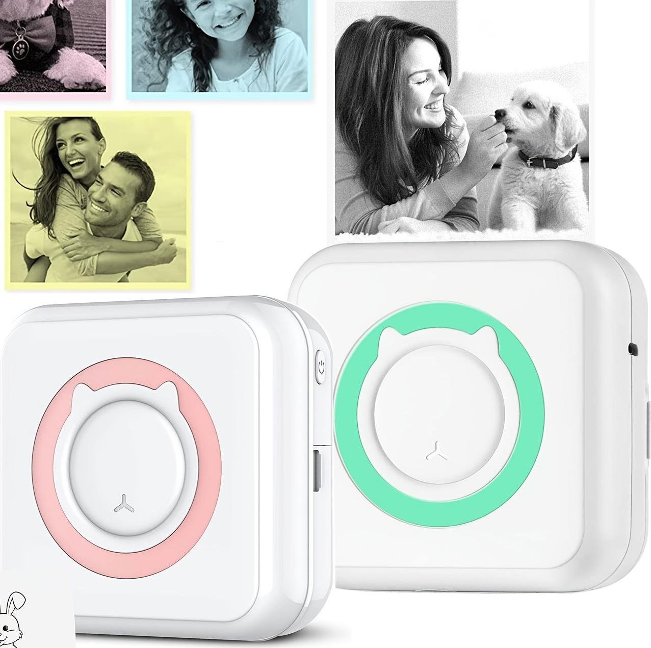 ¡Llévate la mini impresora de bolsillo inalámbrica al mejor precio y crea adhesivos personalizados ahora mismo!