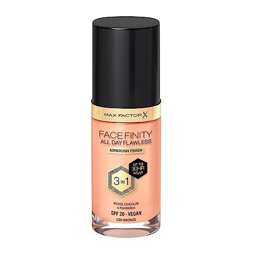 ¡Aprovecha el precio irresistible en la base de maquillaje tono C80 de Max Factor Face Finity!