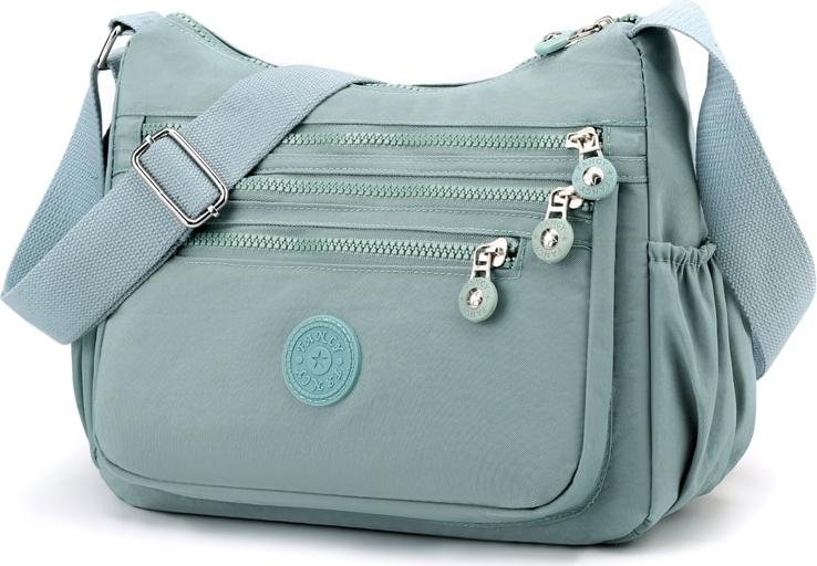 ¡Oferta única! Bolso bandolera de nylon con múltiples bolsillos a un precio increíble. ¡No te lo pierdas!