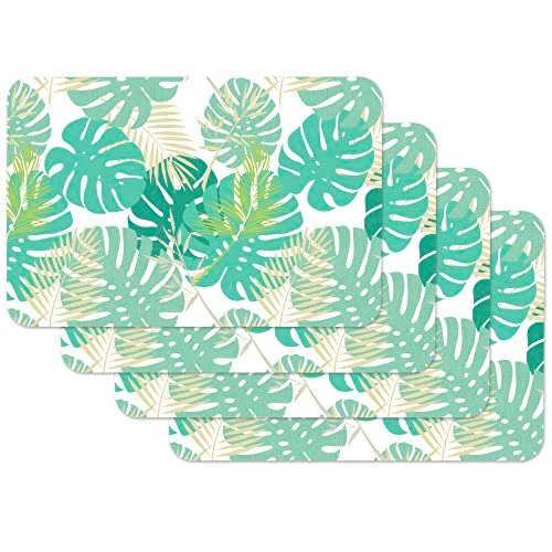 Ahorra con este increíble precio Prime: ¡Pack de 4 manteles individuales de polipropileno, 30x45cm!