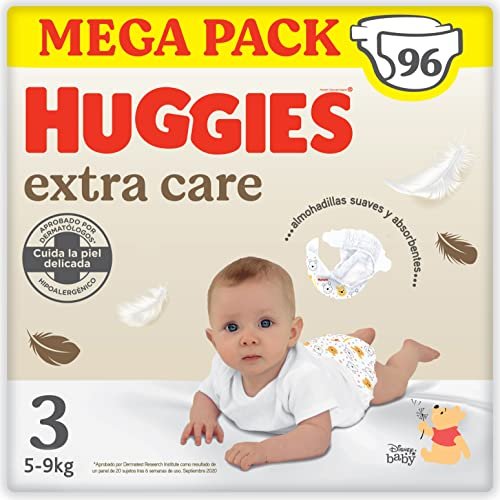 ¡Ahorra 30% en pañales Huggies Extra Care edición Disney talla 3!