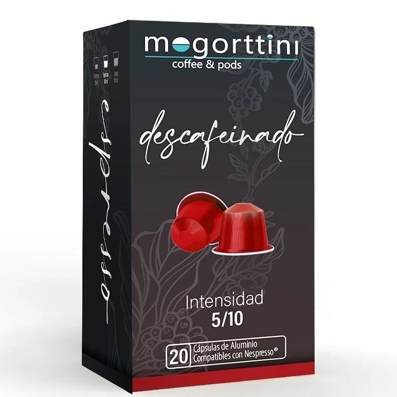 ¡Aprovecha ahora y despierta tus sentidos con el Café Descafeinado Mogorttini para Nespresso!