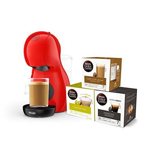 ¡Descuento exclusivo! Cafetera Dolce Gusto Piccolo XS roja + 3 packs de cafés ¡Aprovecha ahora!