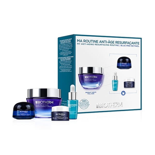 Descubre el secreto para una piel sin arrugas con el Cofre Blue Pro Retinol de Biotherm ¡Por tiempo limitado!