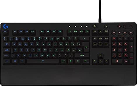 ¡Aprovecha esta oferta exclusiva para obtener el teclado gaming Logitech Prodigy con RGB Lightsync y controles multimedia!