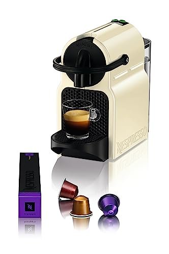 ¡Descubre la irresistible oferta en la elegante cafetera Nespresso Inissia en crema!