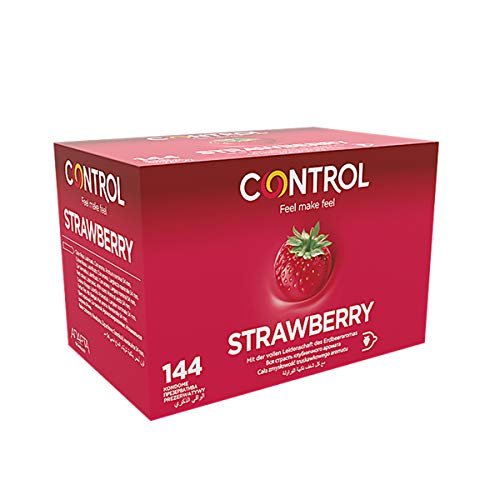 ¡Aprovecha esta increíble promoción de 144 preservativos Control Strawberry!