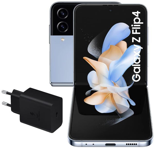 ¡Consigue el Samsung Z Flip 4 con 5G y 128GB de almacenamiento con cargador incluido a precio único!