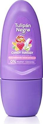 ¡Descuento único en el irresistible desodorante Tulipán Negro Candy Fantasy!