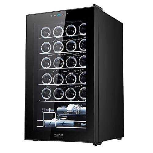 No te pierdas la increíble oferta de la Vinoteca Cecotec GrandSommelier 2400 Black: ¡Disfruta de tus vinos con estilo y precisión!