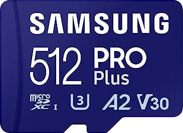 ¡Ahorra espacio y dinero con esta increíble oferta de la tarjeta de memoria Samsung Pro Plus de 512GB!