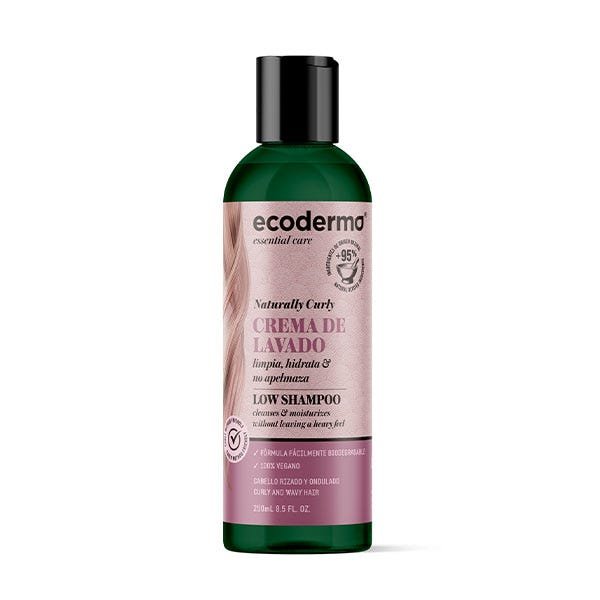 ¡Consigue tu crema de lavado Ecoderma Naturally Curly y luce unos rizos perfectos hoy mismo!