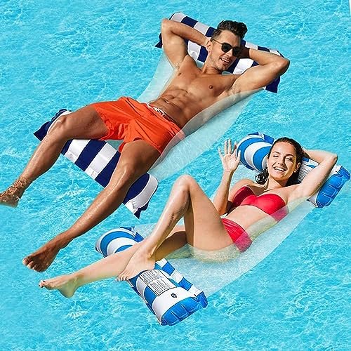 ¡Últimas unidades! ¡Aprovecha la oferta y relájate en el agua con estas hamacas flotantes para adultos!
