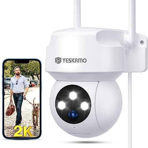 🤩 ¡Asegura tu hogar hoy! Cámara de vigilancia wifi exterior con movimiento  360 y visión nocturna en oferta ⭐️ [febrero 2024]