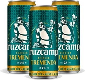 ¡Ahorra un 50% en el pack de 24 latas de cerveza Cruzcampo Tremenda!