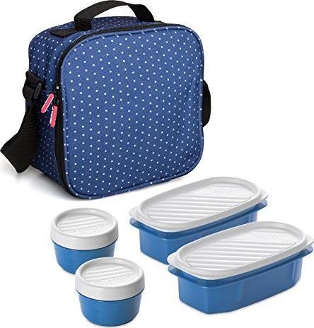 ¡Ahorra espacio y come saludable! Bolsa térmica con 4 tuppers herméticos de Tatay en promoción
