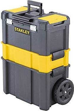 ¡Ahorra tiempo y dinero con el increíble taller móvil de herramientas 3 en 1 de Stanley!
