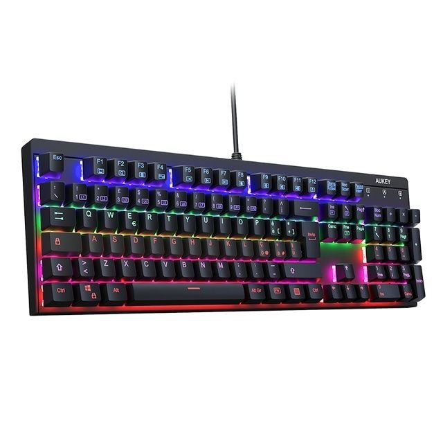 El teclado mecánico gaming con retroiluminación LED a un precio irresistible