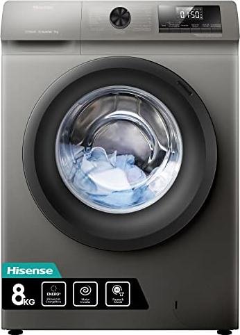 Descubre la oferta irresistible en la lavadora Hisense de 8Kg con vapor y tecnología Antibalanceo